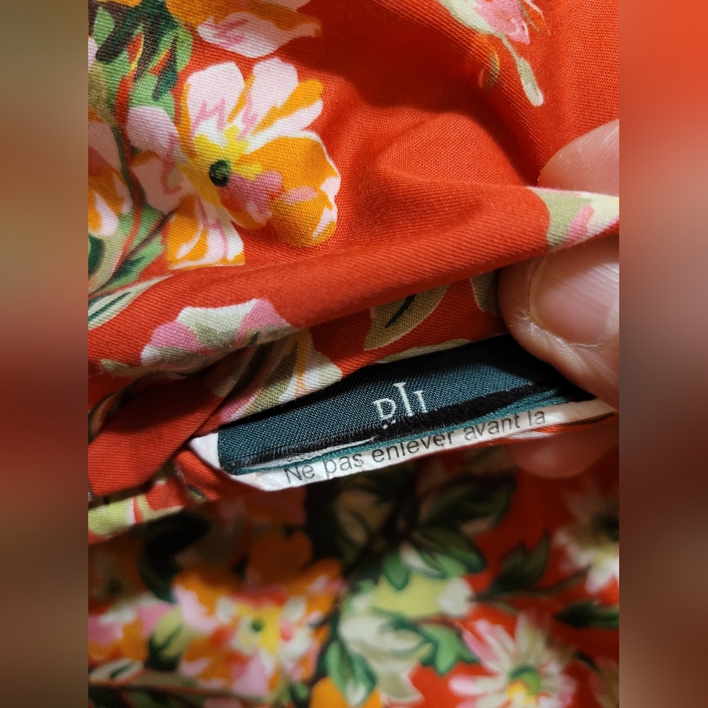 RALPH LAUREN Belle Harbor Red Floral Cotton Comforter Full/Queen & 2 Pillow Case - Picture 11 of 11
